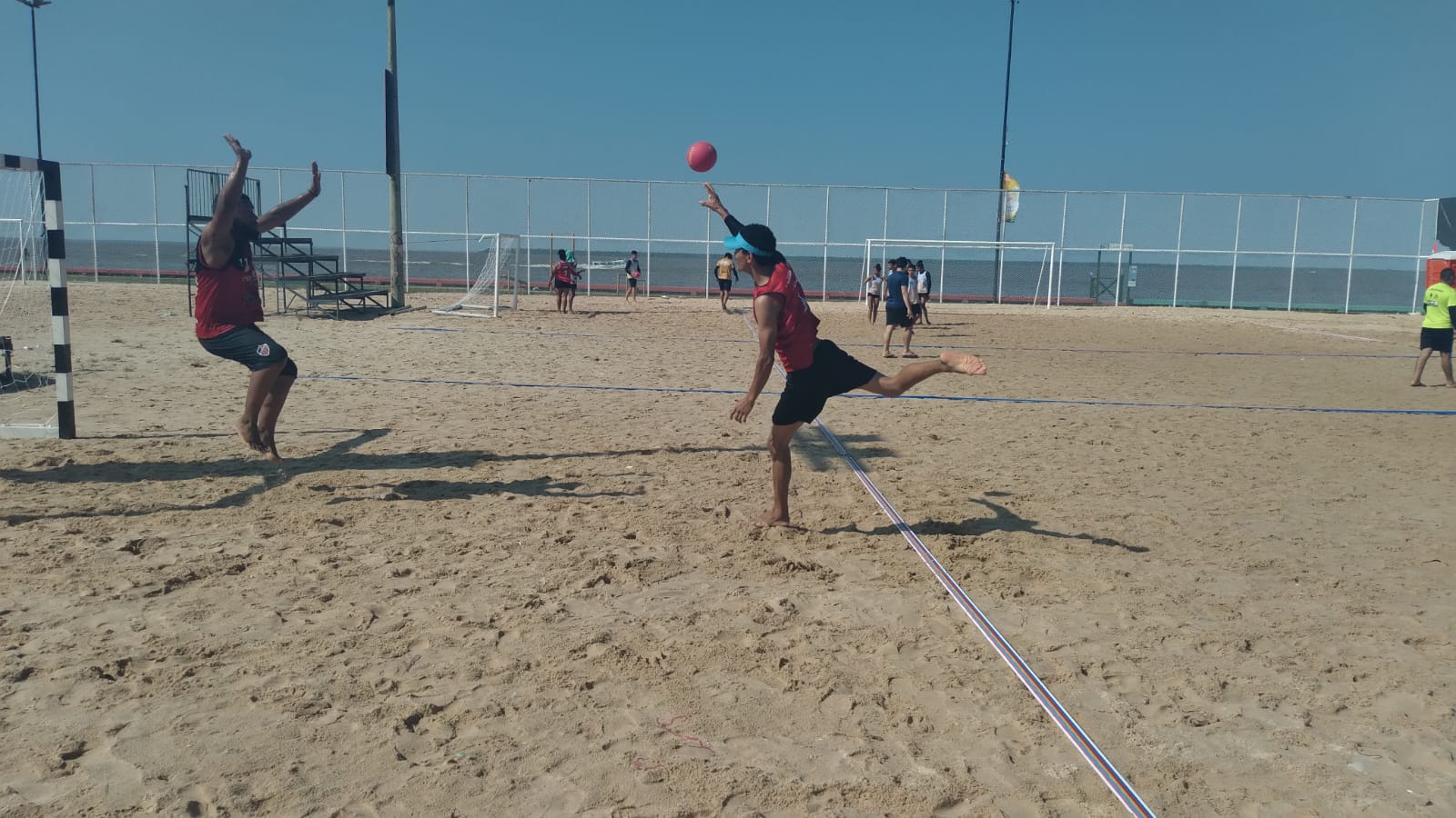 Jogos de hand beach dão inicio ao último dia de programação esportiva do Macapá Verão 2023 – Prefeitura Municipal de Macapá
