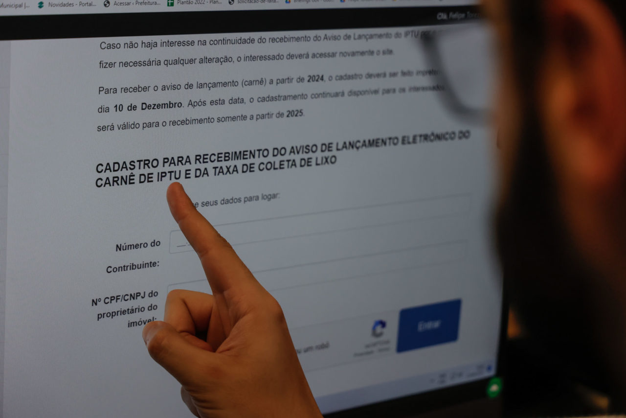 IPTU eletrônico supera a marca de 31 mil cadastros em 2023