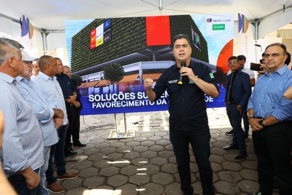 Prefeitura de Cuiab | "Servir como um impulso ao comrcio da cidade, trazendo uma nova atmosfera que resgata as razes cuiabanas", diz prefeito Emanuel Pinheiro sobre a revitalizao do Mercado Municipal