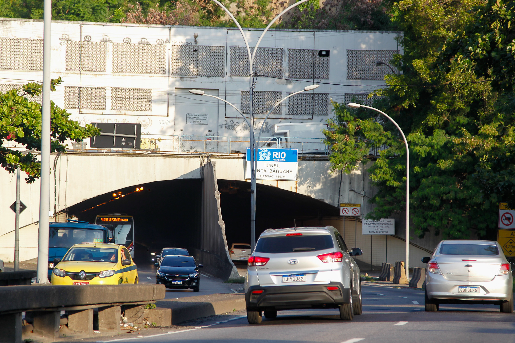 Túnel Santa Bárbara será fechado, nesta segunda-feira, para manutenção de rotina - Prefeitura da Cidade do Rio de Janeiro