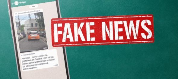Prefeitura de Cuiab | Prefeitura desmente fake News sobre carro com cmeras que est circulando na capital