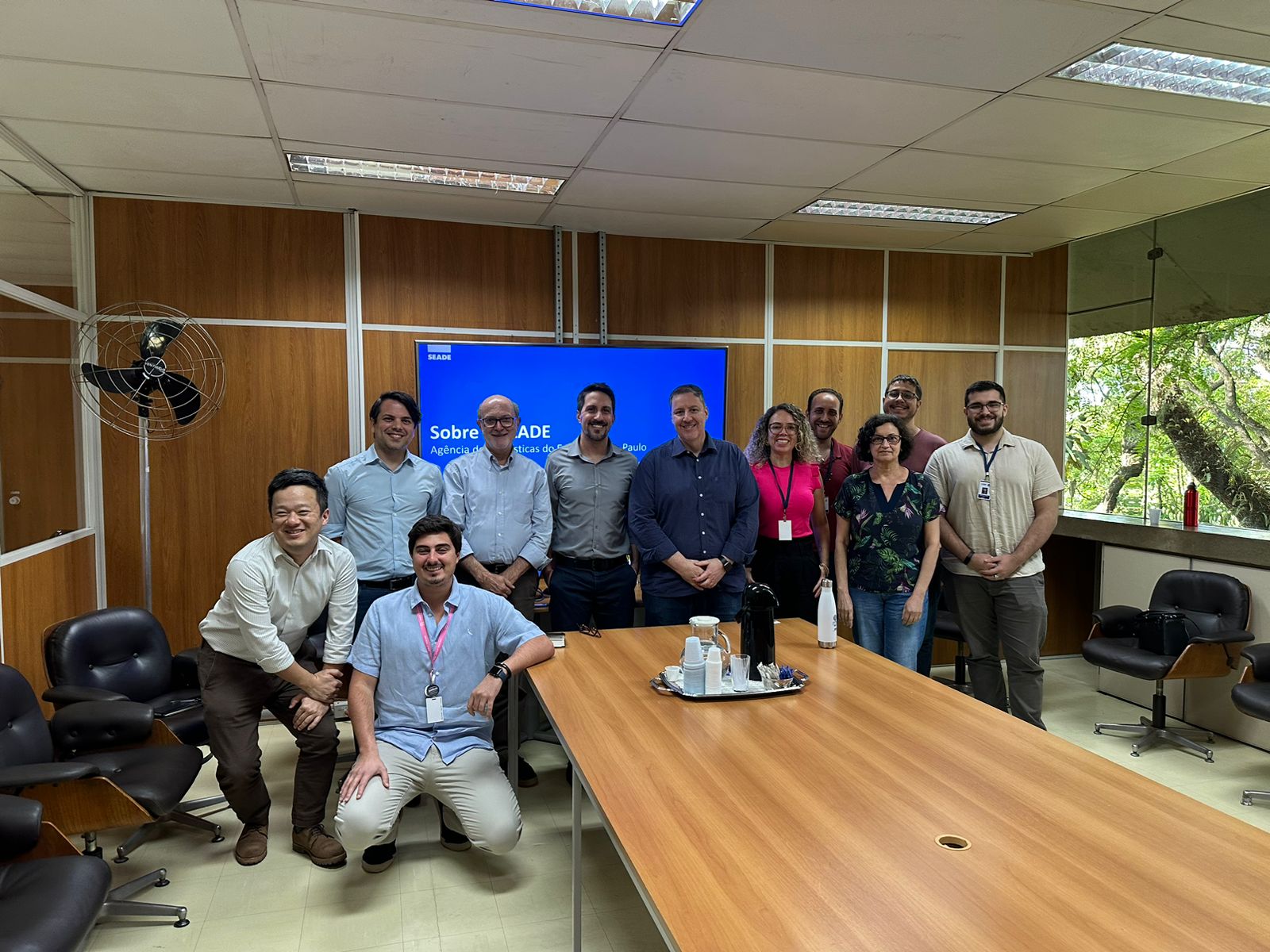 Servidores da UGGF visitam a Fundação SEADE em São Paulo