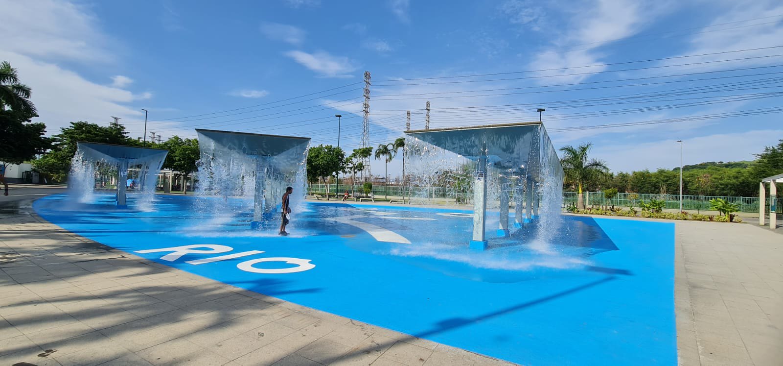 Cascata do Parque Madureira está pronta para o verão - Prefeitura da Cidade do Rio de Janeiro
