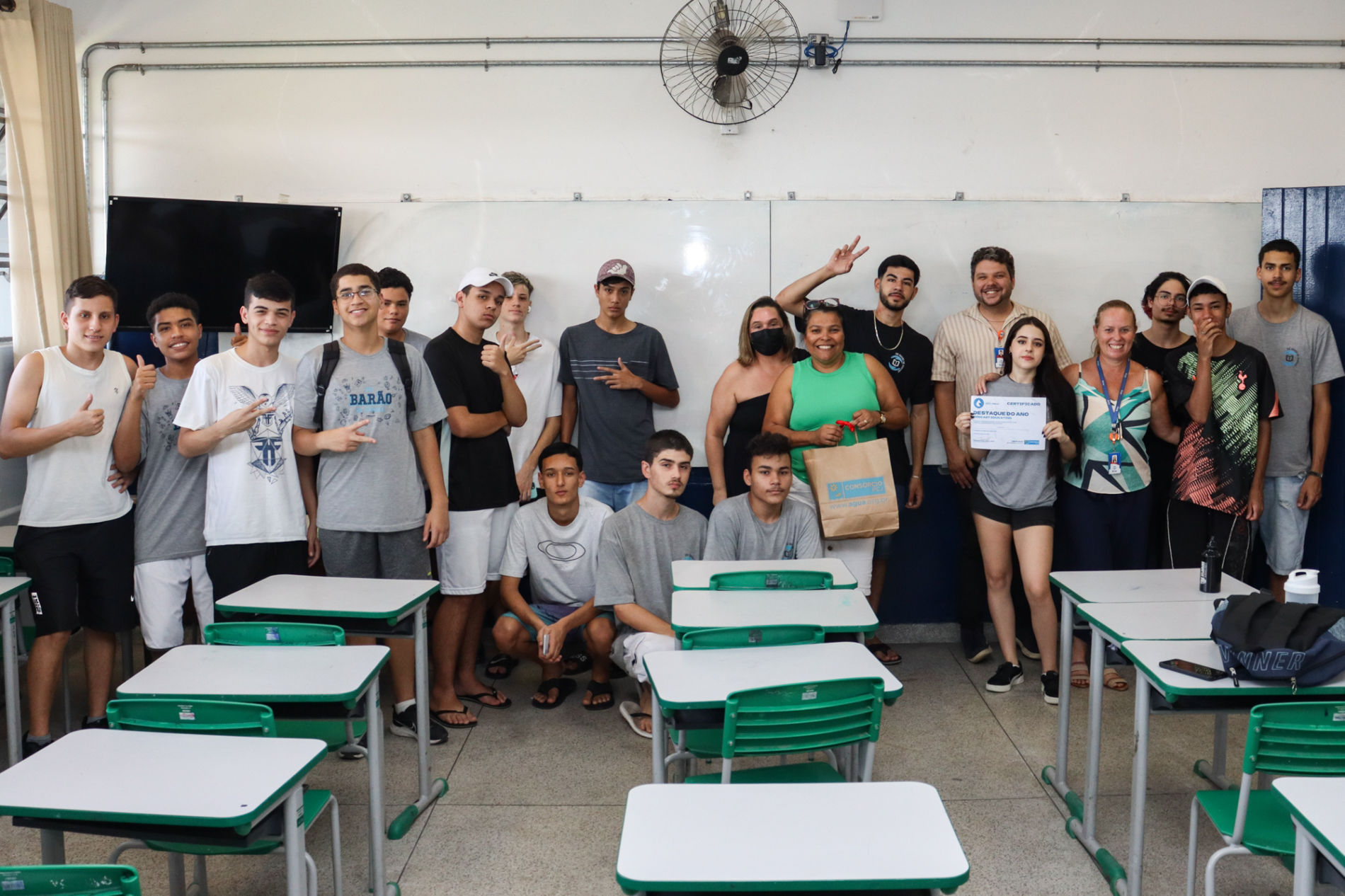 Com apoio da DAE, alunos de Jundiaí, conquistam o 3º lugar no prêmio Gota D´Água