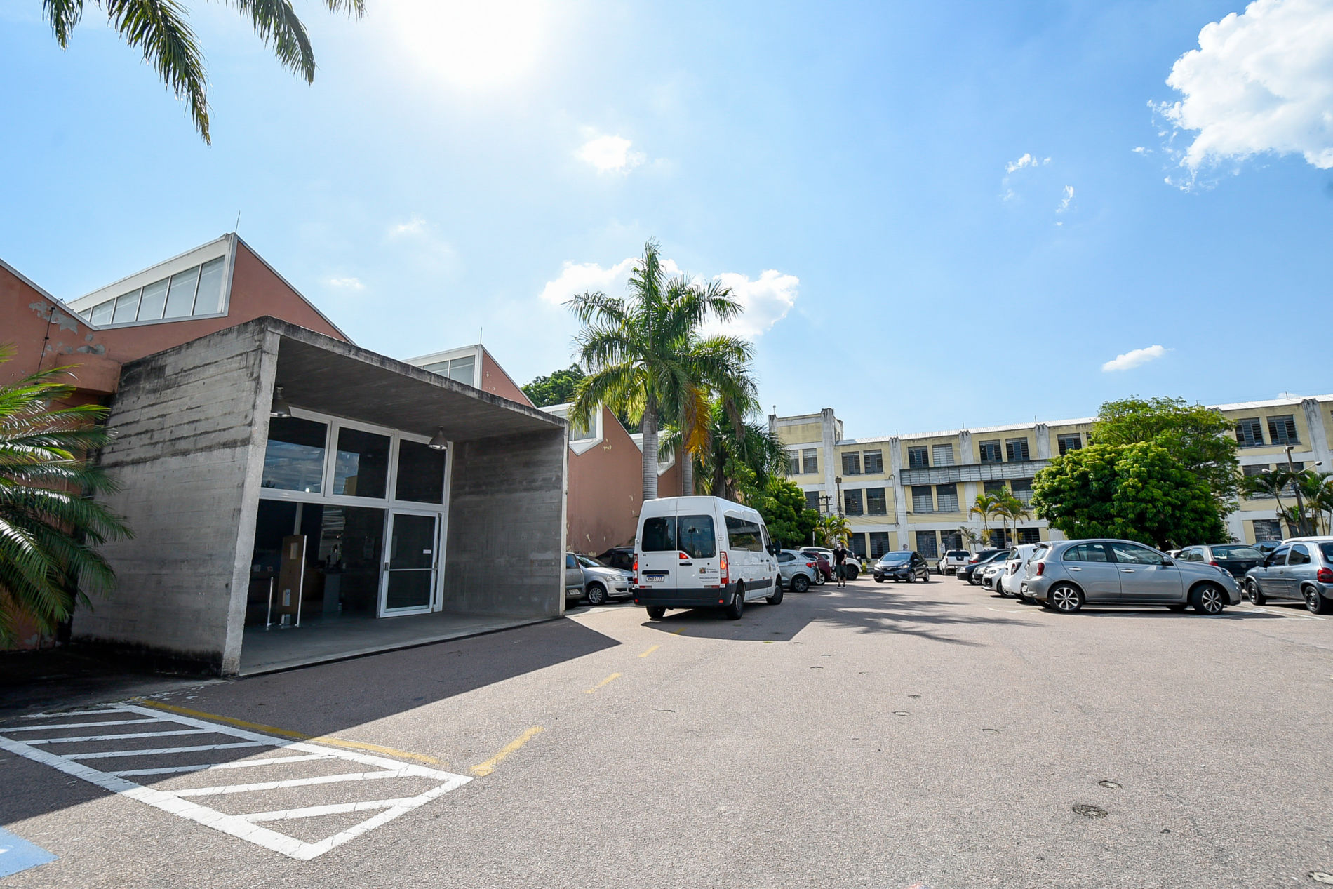 Estacionamento do Complexo Argos fica fechado para montagem e realização de atividades
