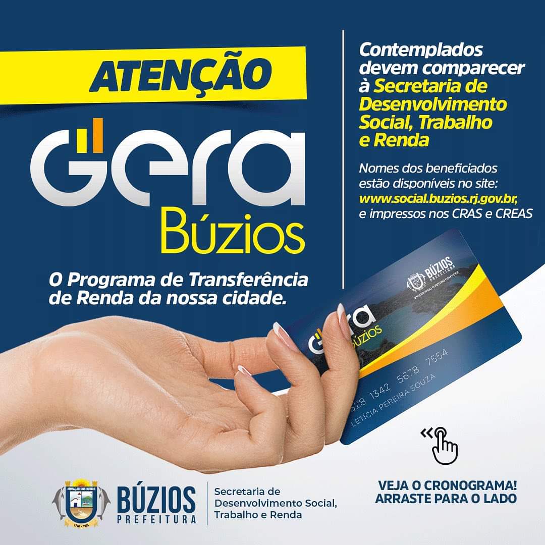 Prefeitura convoca contemplados em programa de transferência de renda a comparecerem à Secretaria de Desenvolvimento Social