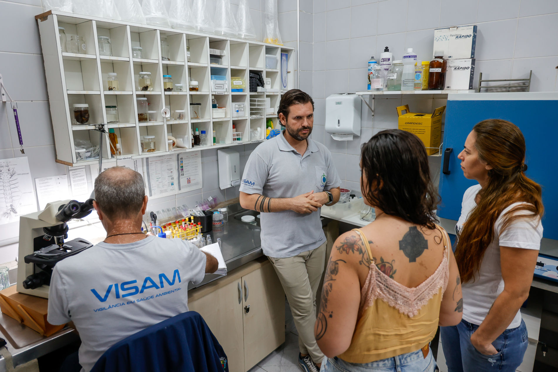 VISAM recebe a visita do Conselho de Defesa e Bem-Estar Animal