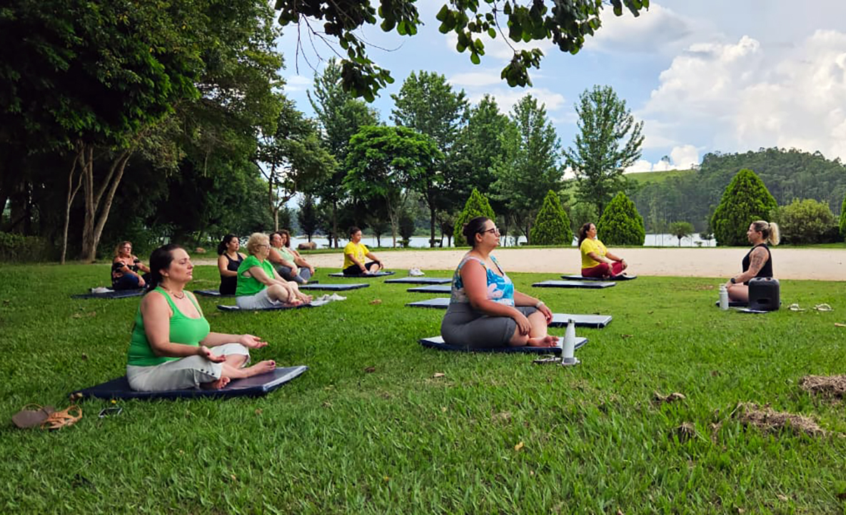 Representantes do Comitê Regional da Primeiríssima Infância realizam vivências no Parque da Cidade