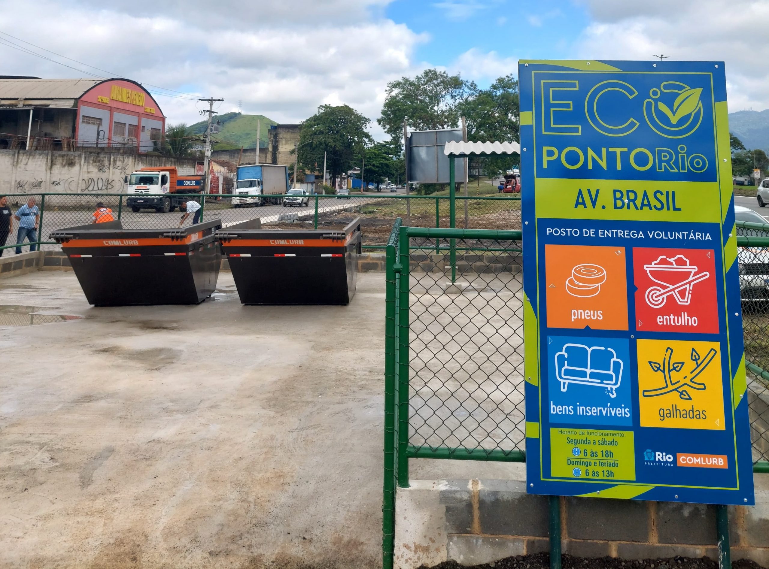 Comlurb inaugura mais dois ecopontos na Zona Oeste - Prefeitura da Cidade do Rio de Janeiro