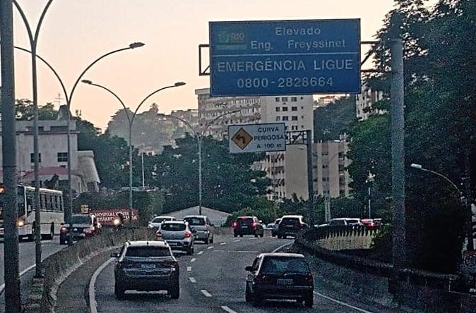 Elevados Engenheiro Freyssinet e Rufino Pizarro serão fechados para manutenção - Prefeitura da Cidade do Rio de Janeiro