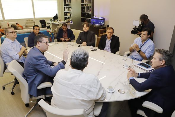Prefeitura de Cuiab | Gestores renem-se com presidente do TCE e reafirmam compromisso pela Sade