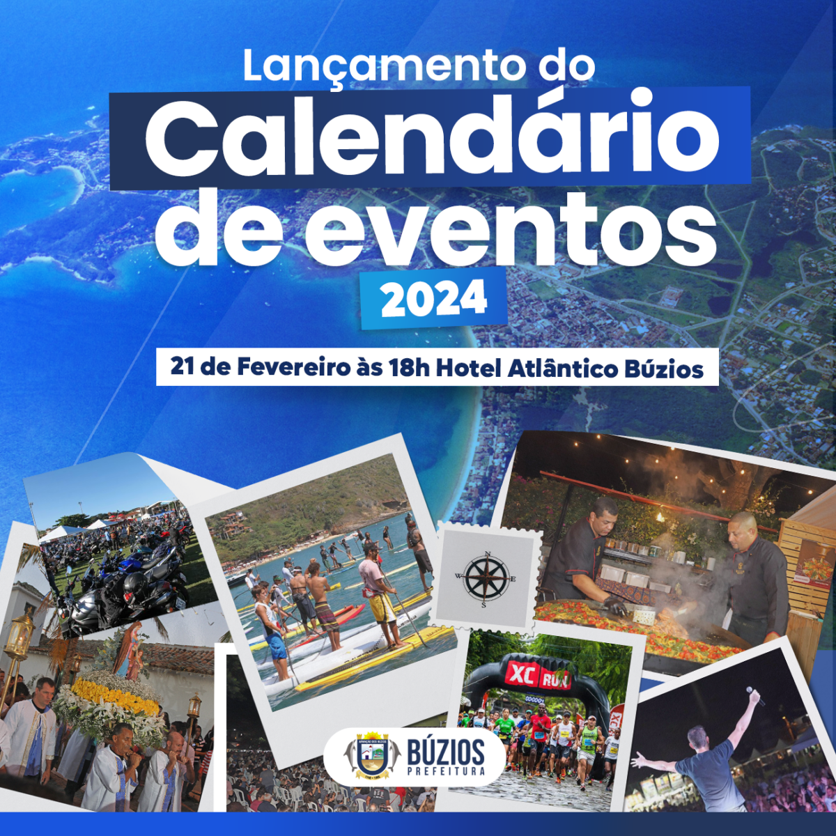 Prefeitura de Búzios Lança Calendário de Eventos 2024 para Impulsionar Economia Local