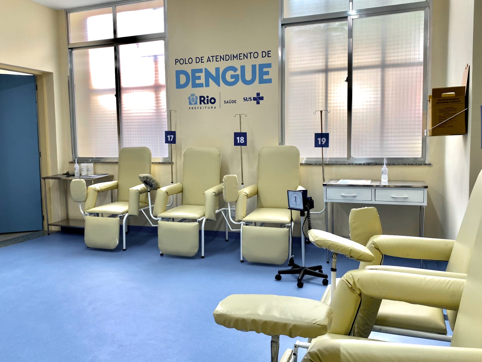 Saúde abre novo polo de atendimento para pacientes com dengue na Ilha do Governador - Prefeitura da Cidade do Rio de Janeiro