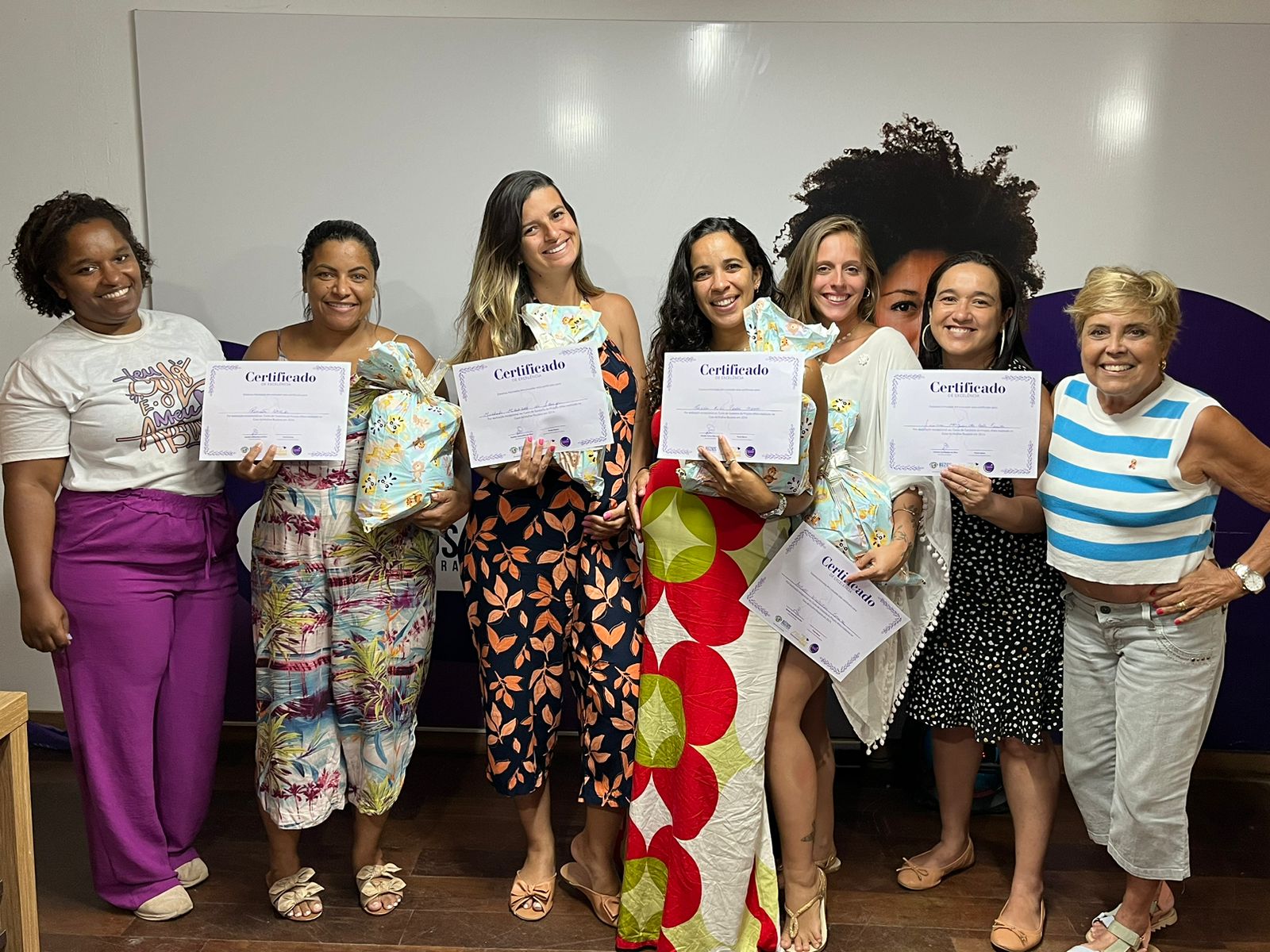 Secretaria da Mulher de Búzios forma mais uma turma no curso para gestantes