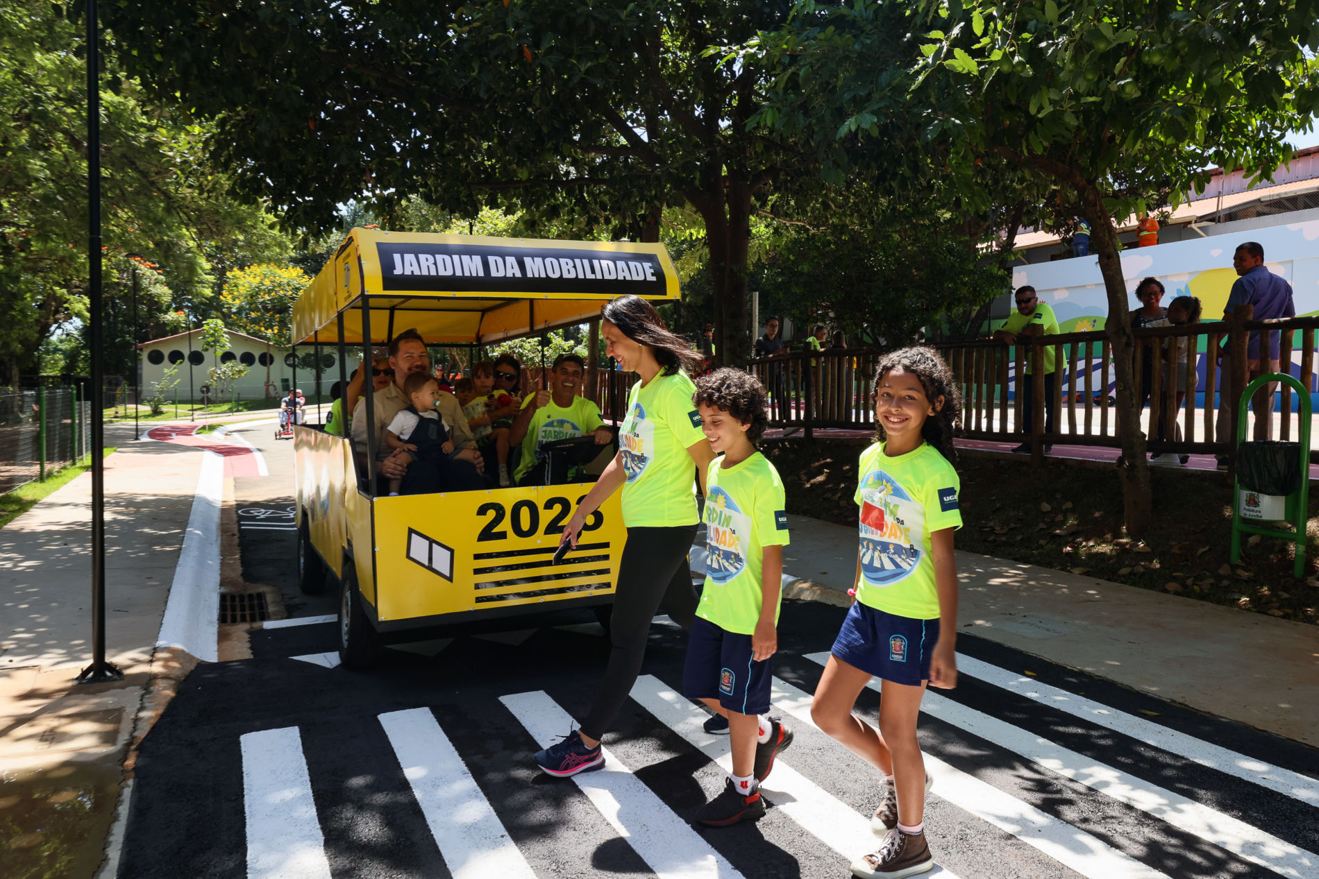 Técnicos da EMDEC Campinas visitam o Jardim da Mobilidade