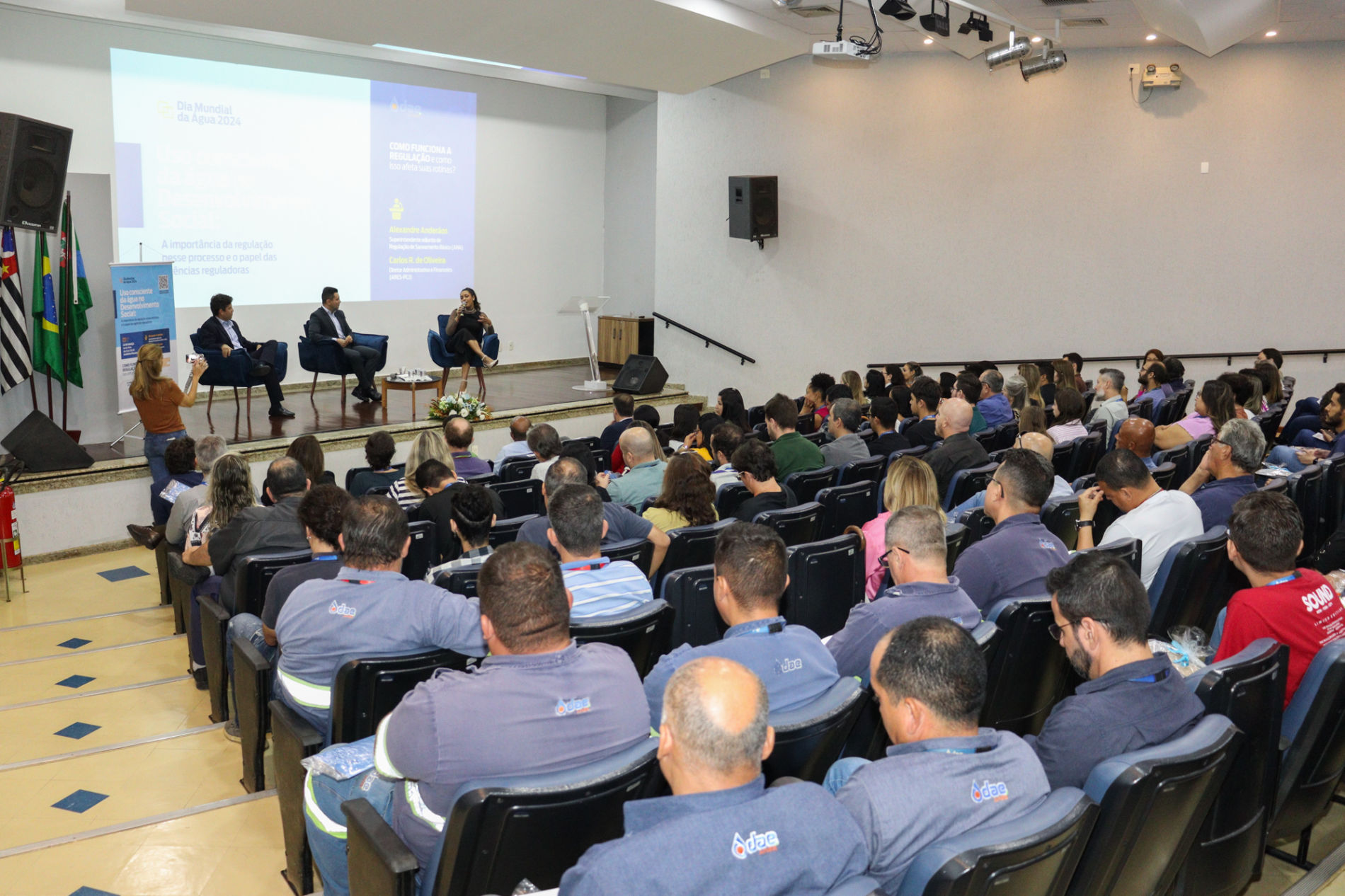 No Dia Mundial da Água, DAE debate regulação do saneamento